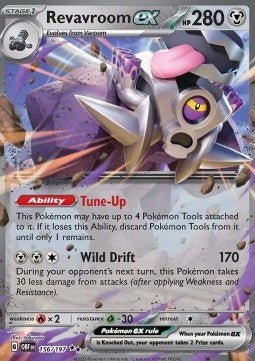 Revavroom ex⁣ - Obsidian Flames⁣ (Double Rare)⁣ [156] - El Duelista