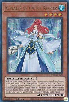 Revealer of the Ice Barrier (V.2 - Ultra Rare)⁣ - Quarter Century Bonanza⁣ (Ultra Rare)⁣ [028] - El Duelista