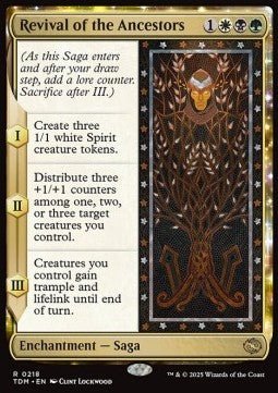 Revival of the Ancestors⁣ - Tarkir: Dragonstorm⁣ (Rare)⁣ [218] - El Duelista