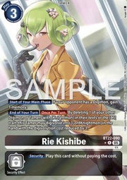 Rie Kishibe (BT22 - 090) (V.2)⁣ - Cyber Eden⁣ (Alternative Art)⁣ [090] - El Duelista
