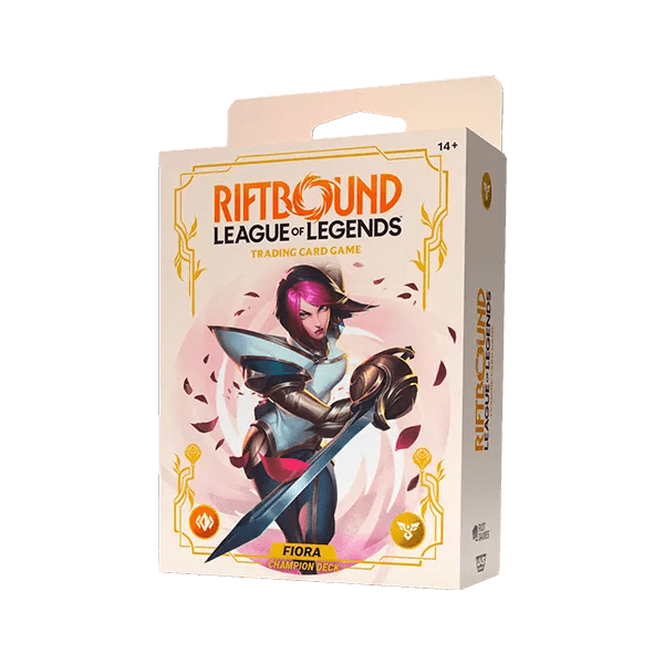Riftbound: League of Legends TCG - Champion Deck - Fiora (INGLÉS) - El Duelista