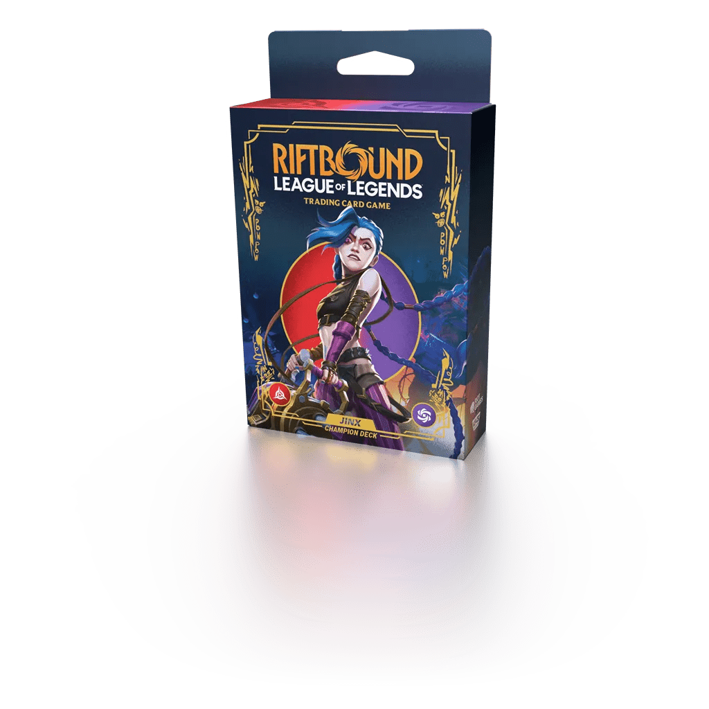 Riftbound: League of Legends TCG - Set One: Origins Champion Deck - Jinx (INGLÉS) - El Duelista