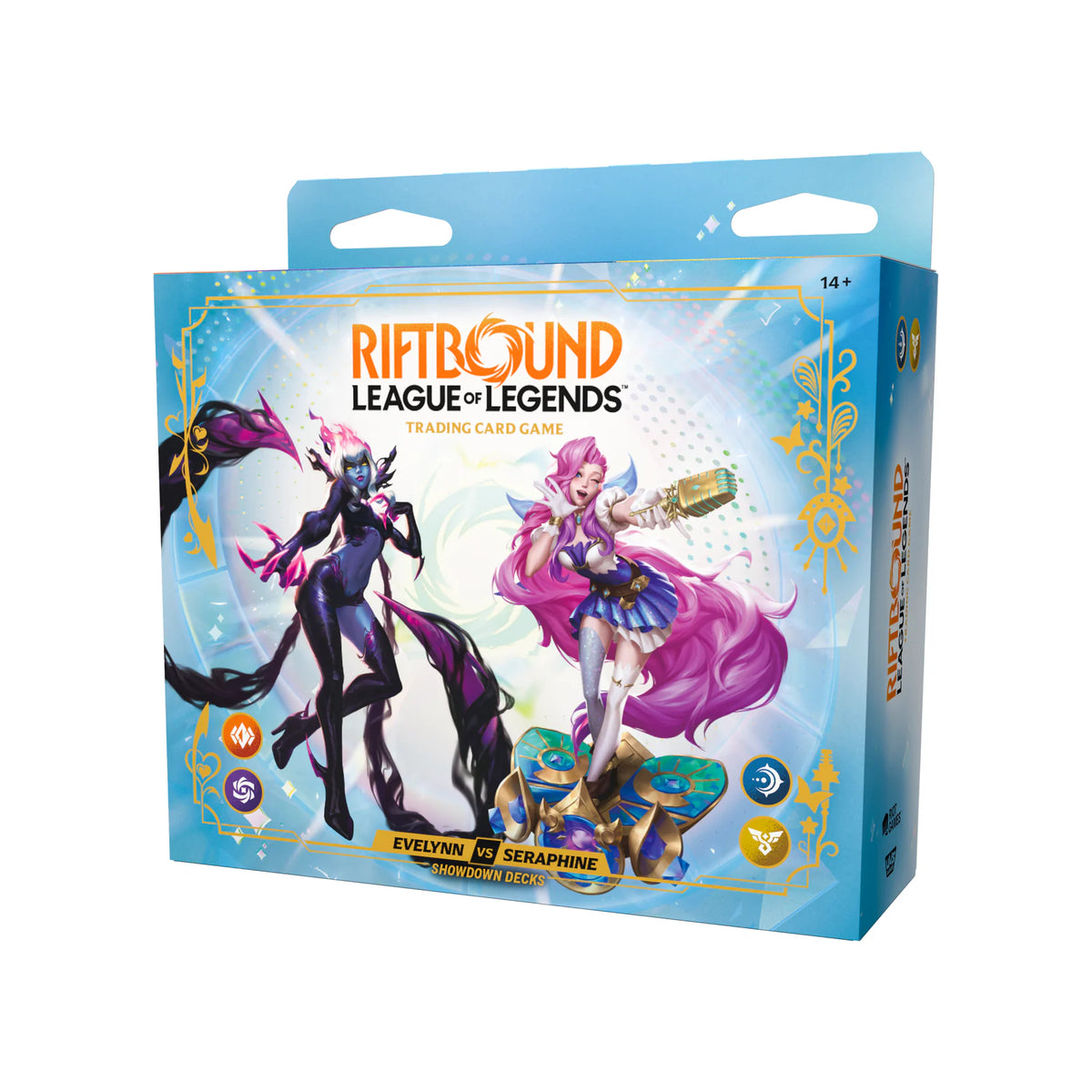 Riftbound Radiance Evelynn contra Seraphine Showdown Decks