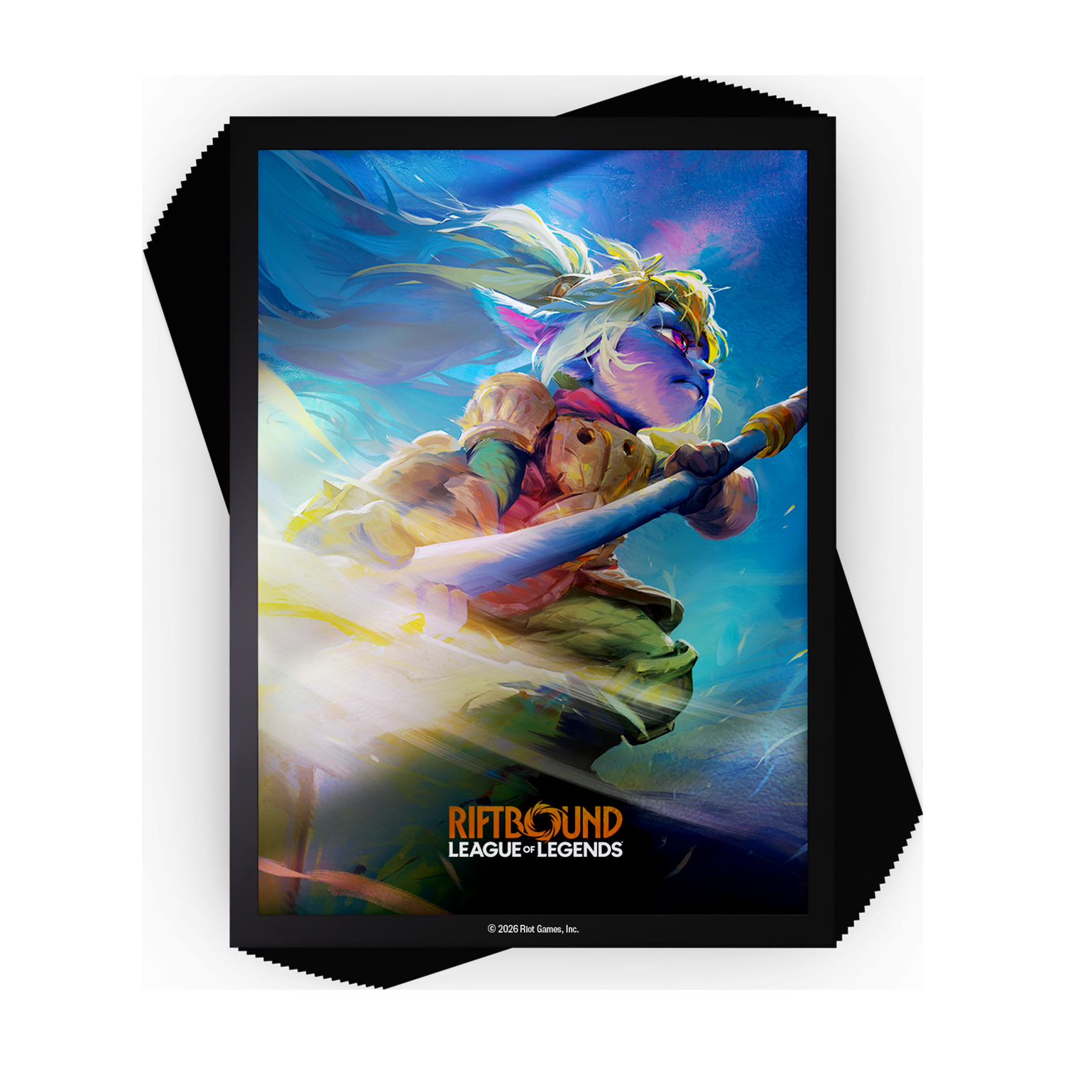 Fundas Riftbound Unleashed de Poppy, Keeper of the Hammer