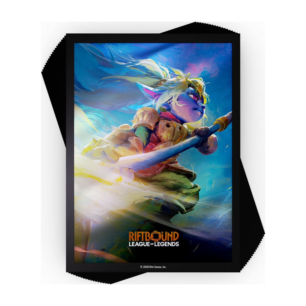 Fundas Riftbound Unleashed de Poppy, Keeper of the Hammer