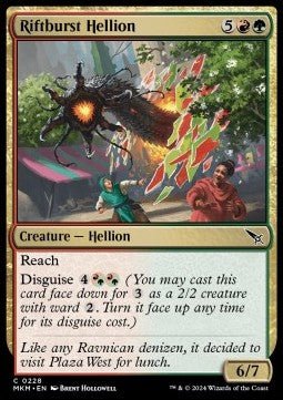 Riftburst Hellion⁣ - Murders at Karlov Manor⁣ (Common)⁣ [228] - El Duelista