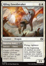 Riling Dawnbreaker // Signaling Roar⁣ - Tarkir: Dragonstorm⁣ (Common)⁣ [21] - El Duelista