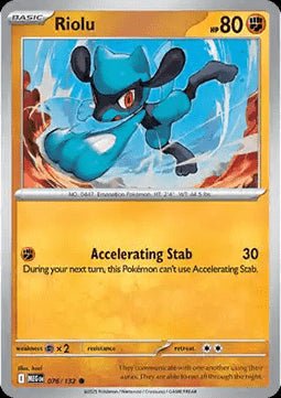 Riolu - Mega Evolution (Common) [MEG - 076] - El Duelista