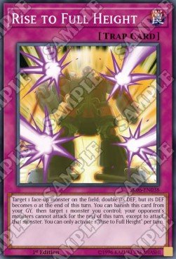 Rise to Full Height⁣ - Structure Deck: Lair of Darkness⁣ (Common)⁣ [038] - El Duelista