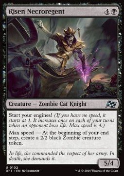 Risen Necroregent⁣ - Aetherdrift⁣ (Uncommon)⁣ [102] - El Duelista