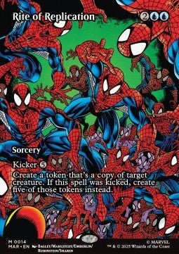 Rite of Replication - Magic: The Gathering | Marvel's Spider - Man: Source Material Cards (Mythic) [MAR - 14] - El Duelista