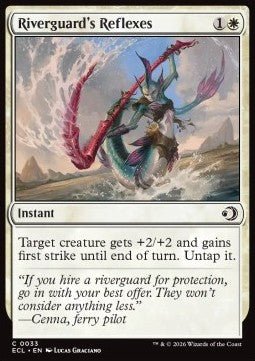 Riverguard's Reflexes - Lorwyn Eclipsed (Common) [ECL - 33] - El Duelista