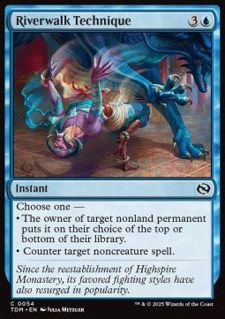 Riverwalk Technique⁣ - Tarkir: Dragonstorm⁣ (Common)⁣ [54] - El Duelista