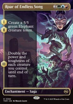 Roar of Endless Song⁣ - Tarkir: Dragonstorm: Extras⁣ (Rare)⁣ [390] - El Duelista