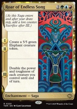 Roar of Endless Song⁣ - Tarkir: Dragonstorm⁣ (Rare)⁣ [220] - El Duelista