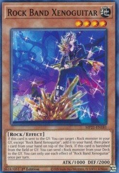 Rock Band Xenoguitar - 2021 Tin of Ancient Battles (Common) [MP21 - 181] - El Duelista