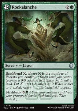 Rockalanche - Magic: The Gathering | Avatar: The Last Airbender (Uncommon) [TLA - 192] - El Duelista