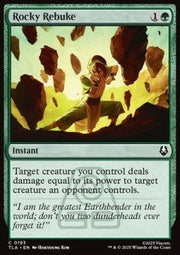 Rocky Rebuke - Magic: The Gathering | Avatar: The Last Airbender (Common) [TLA - 193] - El Duelista