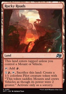 Rocky Roads⁣ - Aetherdrift⁣ (Uncommon)⁣ [261] - El Duelista