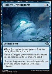 Roiling Dragonstorm⁣ - Tarkir: Dragonstorm⁣ (Uncommon)⁣ [55] - El Duelista
