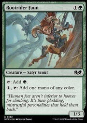Rootrider Faun⁣ - Wilds of Eldraine⁣ (Common)⁣ [182] - El Duelista