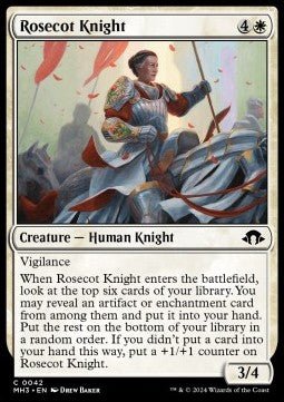 Rosecot Knight⁣ - Modern Horizons 3⁣ (Common)⁣ [42] - El Duelista