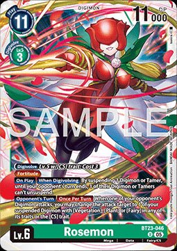 Rosemon (BT23 - 046) - Hackers' Slumber (Uncommon) [BT - 23 - 046] - El Duelista