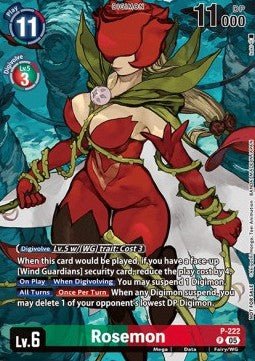 Rosemon (P - 222) - Promos (Promo) [P - 222] - El Duelista