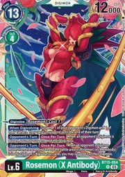Rosemon (X Antibody) (BT15 - 054) - Exceed Apocalypse (Rare) [BT - 15 - 054] - El Duelista