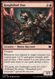 Roughshod Duo⁣ - Bloomburrow⁣ (Common)⁣ [150] - El Duelista