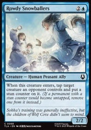 Rowdy Snowballers - Magic: The Gathering | Avatar: The Last Airbender (Common) [TLA - 68] - El Duelista