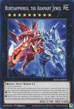 Rubysapphirus, the Adamant Jewel⁣ - Rage of the Abyss⁣ (Common)⁣ [044] - El Duelista