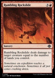 Rumbling Rockslide⁣ - The Lost Caverns of Ixalan⁣ (Common)⁣ [163] - El Duelista