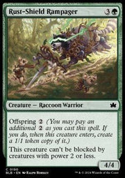 Rust - Shield Rampager⁣ - Bloomburrow⁣ (Common)⁣ [190] - El Duelista
