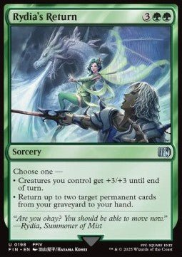 Rydia's Return⁣ - Magic: The Gathering - FINAL FANTASY⁣ (Uncommon)⁣ [198] - El Duelista
