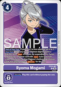 Ryoma Mogami (EX10 - 067) (V.1) - Sinister Order (Uncommon) [067] - El Duelista