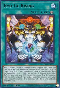 Ryu - Ge Rising (V.1 - Rare)⁣ - Crossover Breakers⁣ (Rare)⁣ [035] - El Duelista