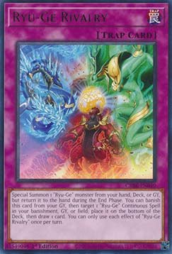 Ryu - Ge Rivalry (V.1 - Rare)⁣ - Crossover Breakers⁣ (Rare)⁣ [040] - El Duelista