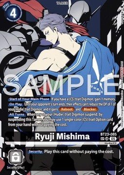 Ryuji Mishima (BT23 - 085) (V.3) - Hackers' Slumber (Special) [BT - 23 - 085] - El Duelista