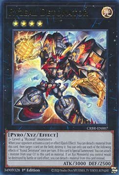 Ryzeal Detonator (V.1 - Ultra Rare)⁣ - Crossover Breakers⁣ (Ultra Rare)⁣ [007] - El Duelista