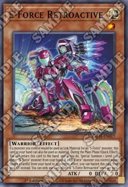 S - Force Retroactive - Battle of Chaos (Super Rare) [BACH - 017] - El Duelista