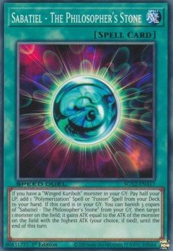 Sabatiel - The Philosopher's Stone⁣ - Speed Duel GX: Midterm Paradox⁣ (Common)⁣ [A17] - El Duelista