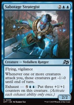 Sabotage Strategist⁣ - Aetherdrift⁣ (Uncommon)⁣ [59] - El Duelista