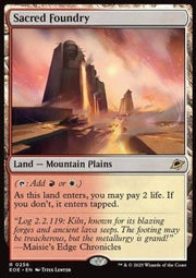 Sacred Foundry⁣ - Edge of Eternities⁣ (Rare)⁣ [256] - El Duelista