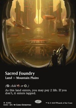 Sacred Foundry (V.1)⁣ - Edge of Eternities: Extras⁣ (Rare)⁣ [282] - El Duelista