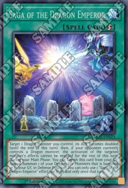 Saga of the Dragon Emperor⁣ - Maze of Memories⁣ (Rare)⁣ [023] - El Duelista