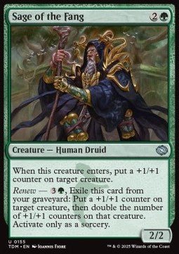 Sage of the Fang⁣ - Tarkir: Dragonstorm⁣ (Uncommon)⁣ [155] - El Duelista