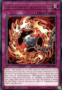 Salamandra with Chain⁣ - Maze of Millennia⁣ (Rare)⁣ [009] - El Duelista