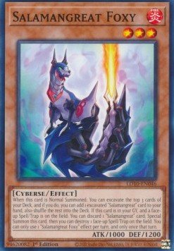 Salamangreat Foxy⁣ - Legendary Duelists: Soulburning Volcano⁣ (Common)⁣ [046] - El Duelista