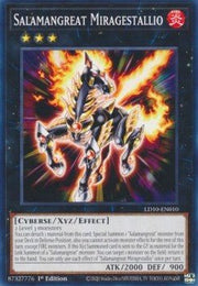 Salamangreat Miragestallio⁣ - Legendary Duelists: Soulburning Volcano⁣ (Common)⁣ [010] - El Duelista